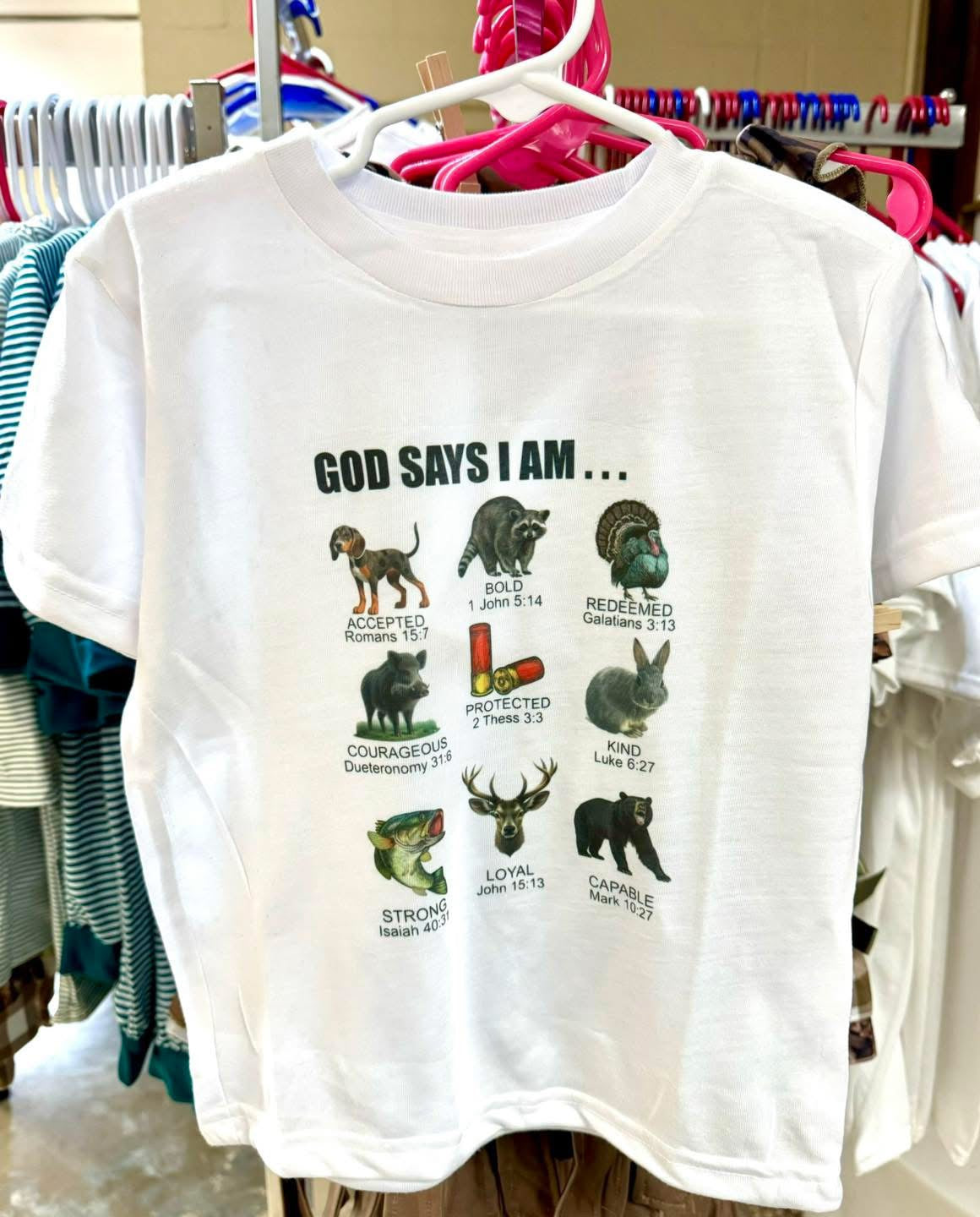 God says I am... - Kids T-Shirt